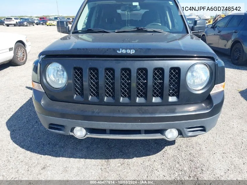 1C4NJPFA6GD748542 2016 Jeep Patriot High Altitude Edition