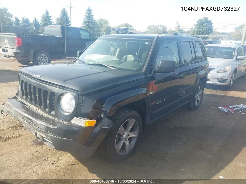 1C4NJPFAXGD732327 2016 Jeep Patriot High Altitude Edition