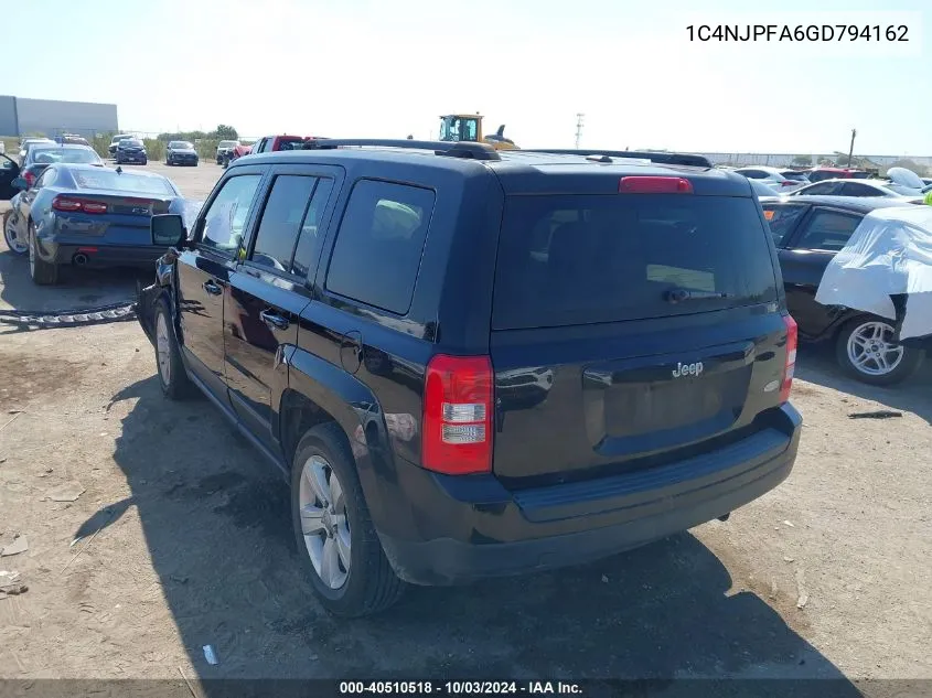 1C4NJPFA6GD794162 2016 Jeep Patriot Latitude