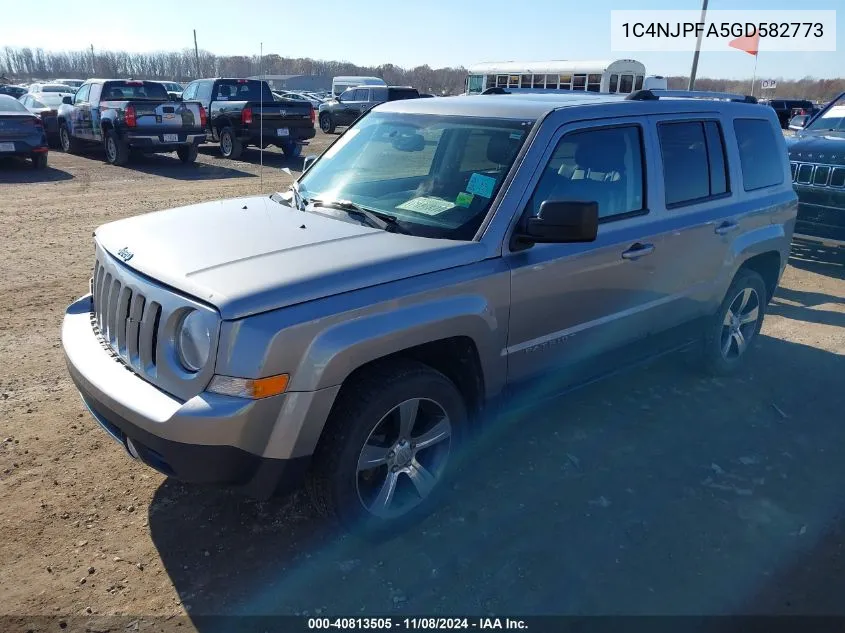 2016 Jeep Patriot High Altitude Edition VIN: 1C4NJPFA5GD582773 Lot: 40813505