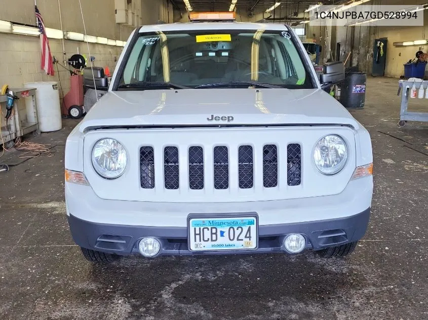 1C4NJPBA7GD528994 2016 Jeep Patriot Sport