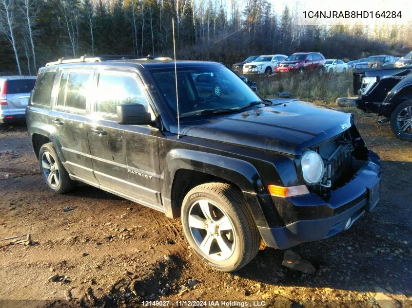 2017 Jeep Patriot Sport/North VIN: 1C4NJRAB8HD164284 Lot: 12149027