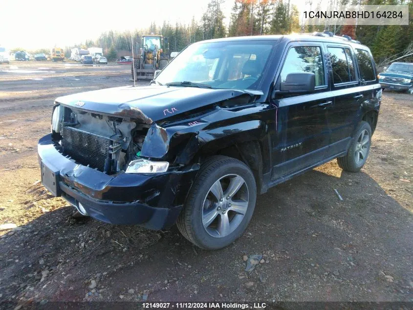 2017 Jeep Patriot Sport/North VIN: 1C4NJRAB8HD164284 Lot: 12149027