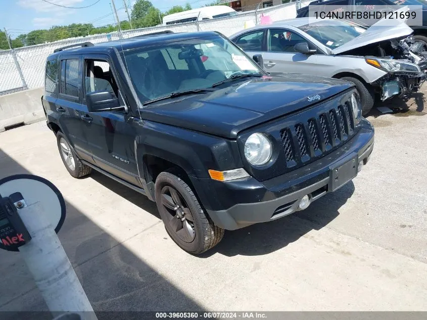 2017 Jeep Patriot Latitude 4X4 VIN: 1C4NJRFB8HD121699 Lot: 39605360