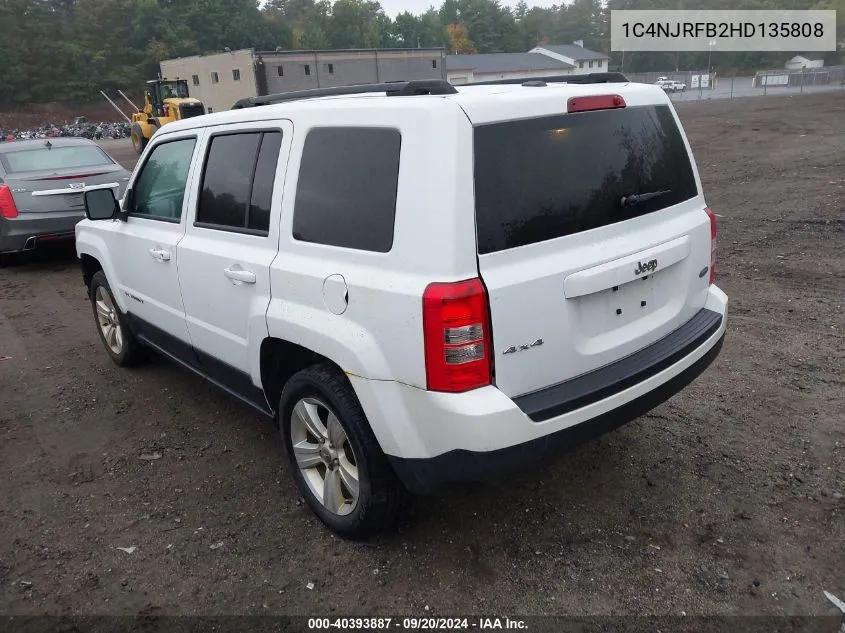 1C4NJRFB2HD135808 2017 Jeep Patriot Latitude 4X4