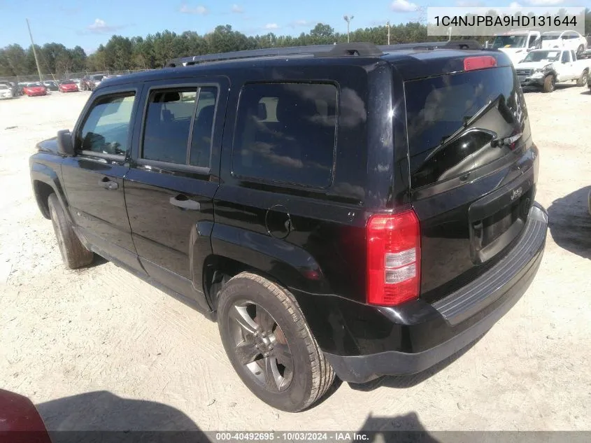 2017 Jeep Patriot Sport Se Fwd VIN: 1C4NJPBA9HD131644 Lot: 40492695