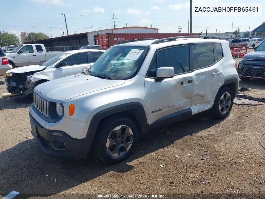 2015 Jeep Renegade Latitude VIN: ZACCJABH0FPB65461 Lot: 39756561