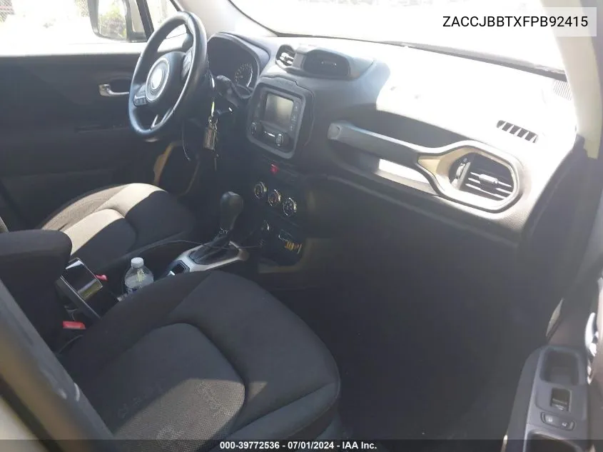 ZACCJBBTXFPB92415 2015 Jeep Renegade Latitude