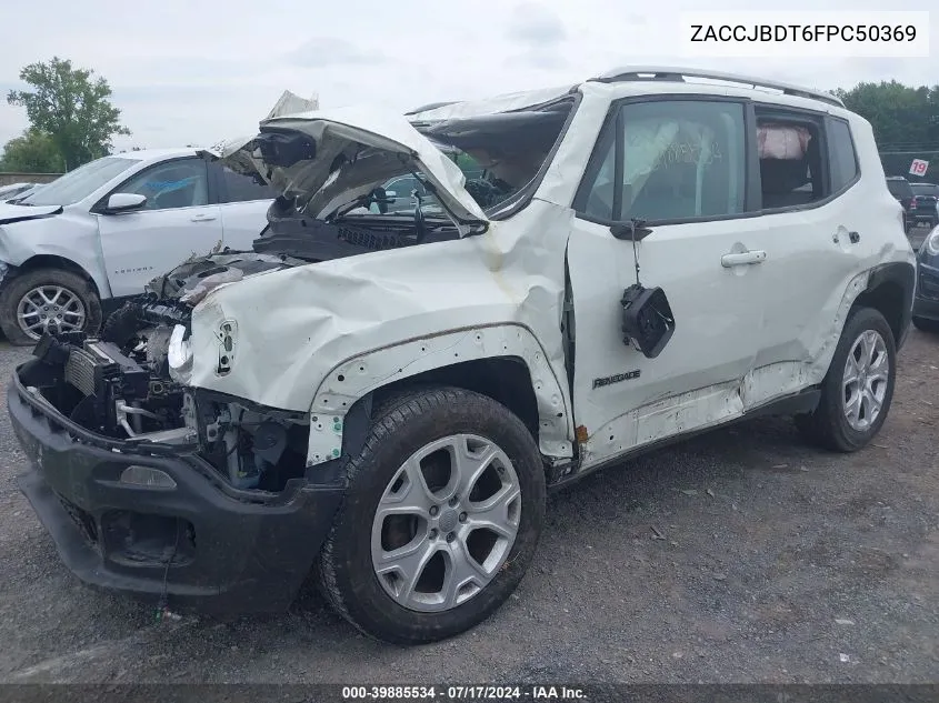 ZACCJBDT6FPC50369 2015 Jeep Renegade Limited