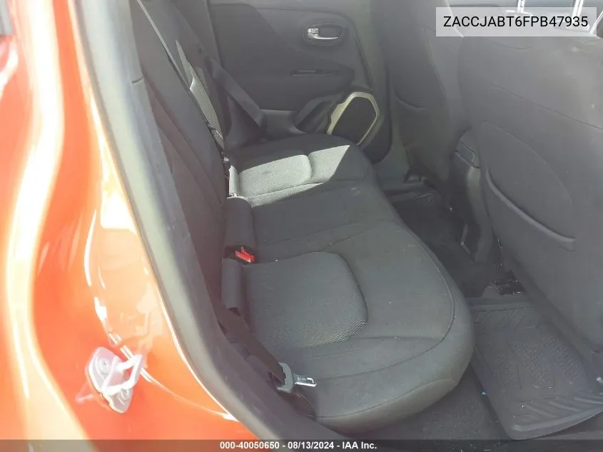 ZACCJABT6FPB47935 2015 Jeep Renegade Latitude