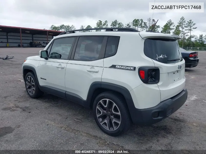 ZACCJABT1FPC17468 2015 Jeep Renegade Latitude