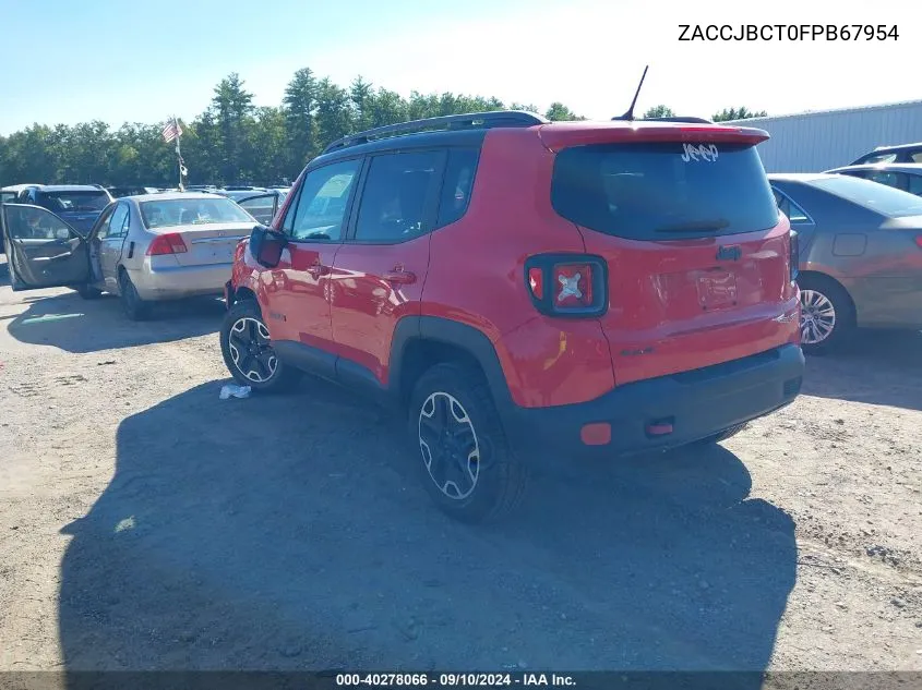 ZACCJBCT0FPB67954 2015 Jeep Renegade Trailhawk