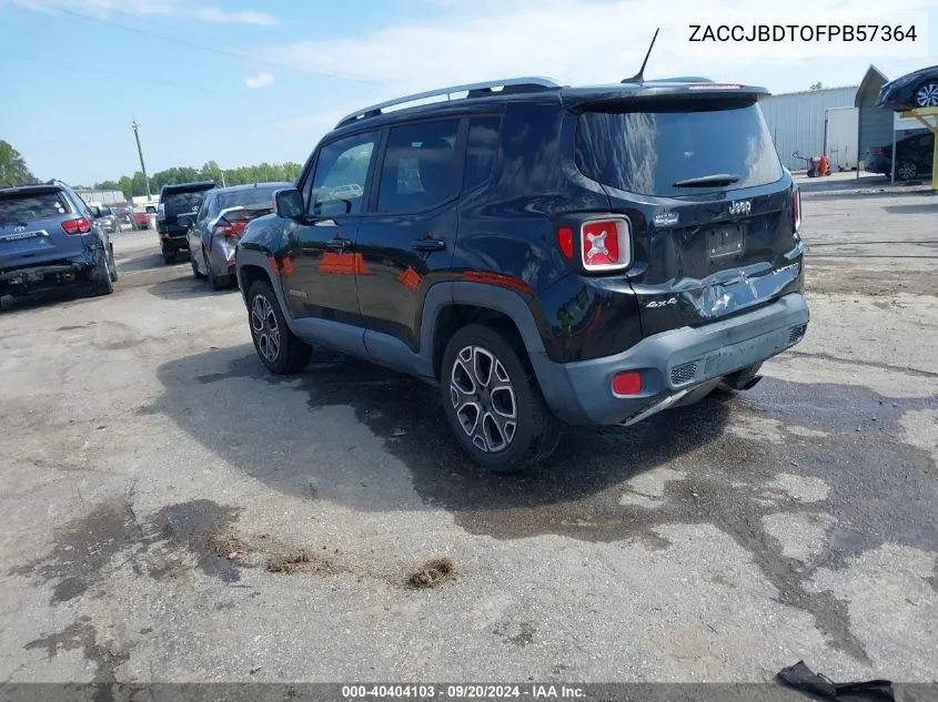 ZACCJBDTOFPB57364 2015 Jeep Renegade Limited