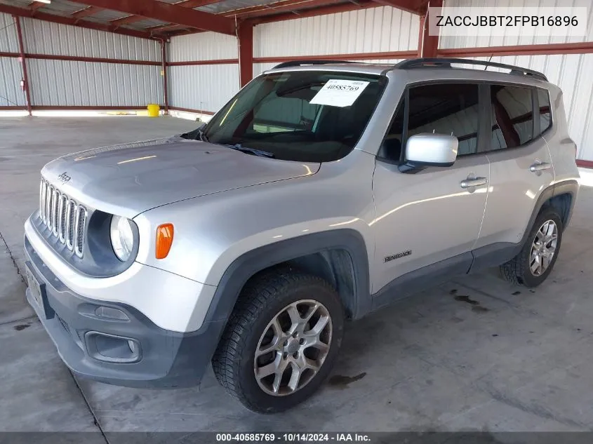 2015 Jeep Renegade Latitude VIN: ZACCJBBT2FPB16896 Lot: 40585769