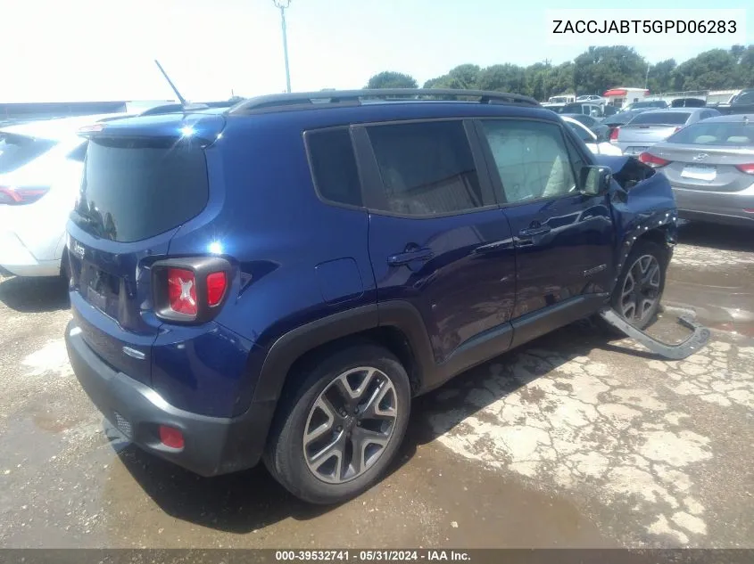 ZACCJABT5GPD06283 2016 Jeep Renegade Latitude