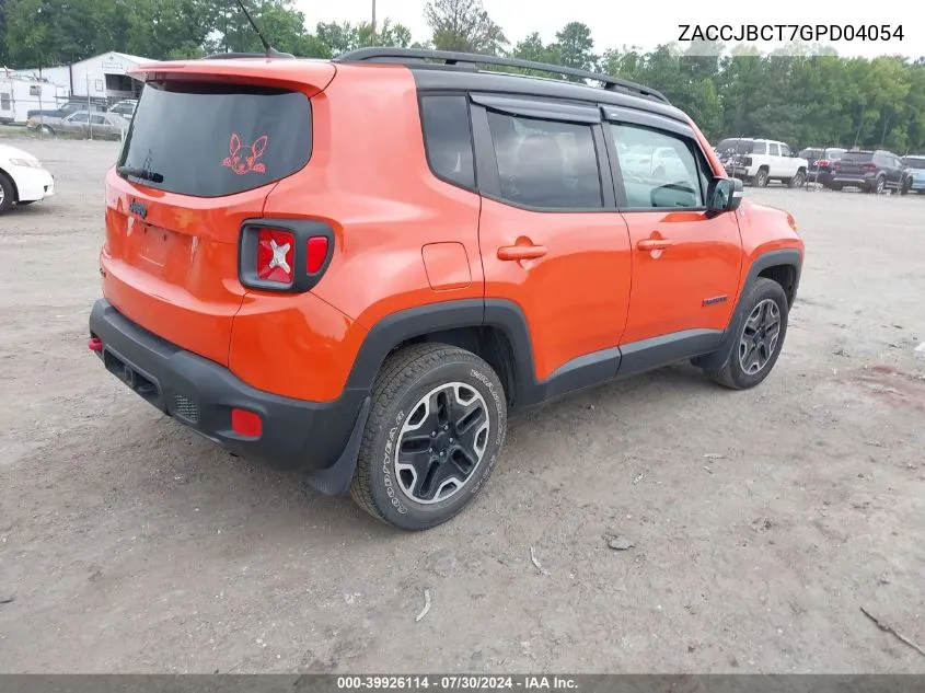 ZACCJBCT7GPD04054 2016 Jeep Renegade Trailhawk