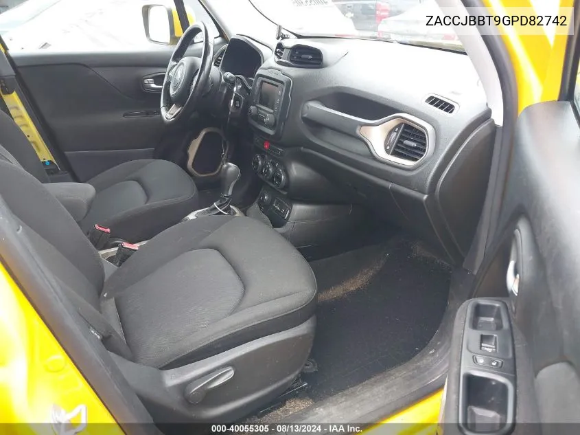 ZACCJBBT9GPD82742 2016 Jeep Renegade Latitude