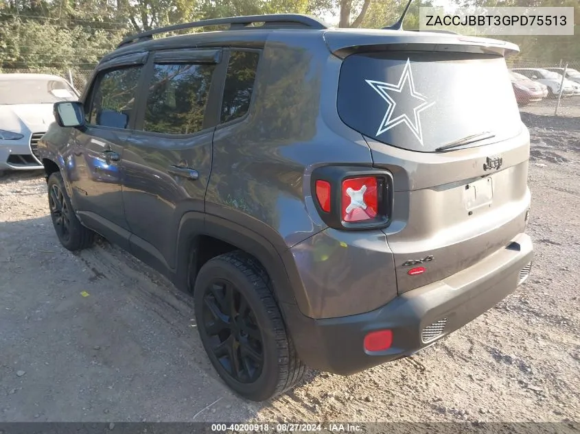 ZACCJBBT3GPD75513 2016 Jeep Renegade Justice