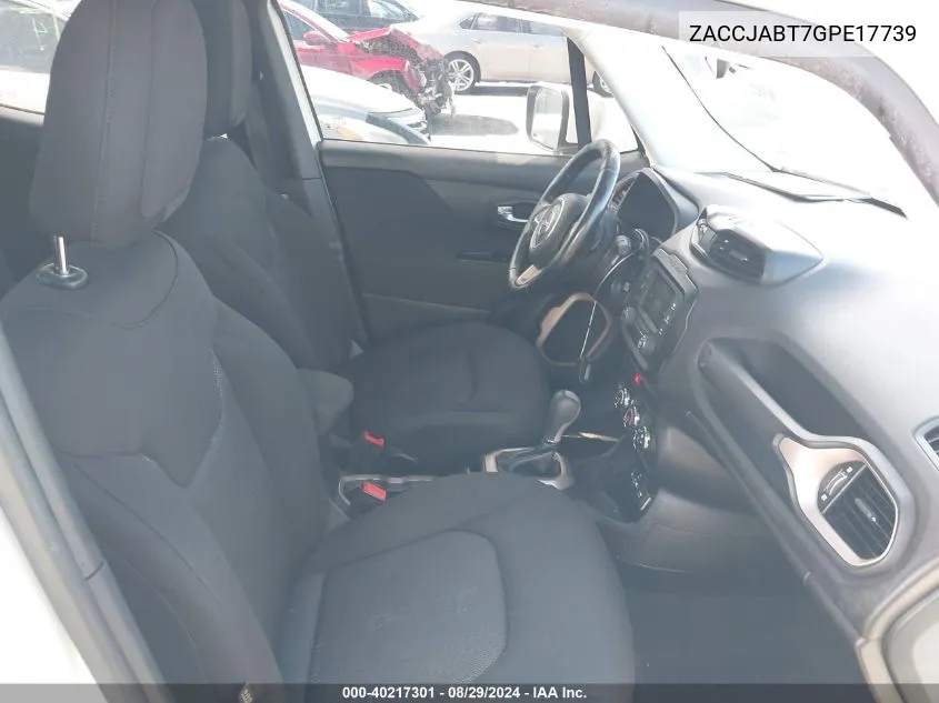 ZACCJABT7GPE17739 2016 Jeep Renegade Latitude