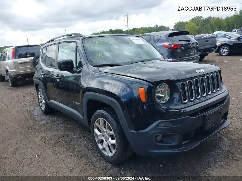 ZACCJABT7GPD18953 2016 Jeep Renegade Latitude