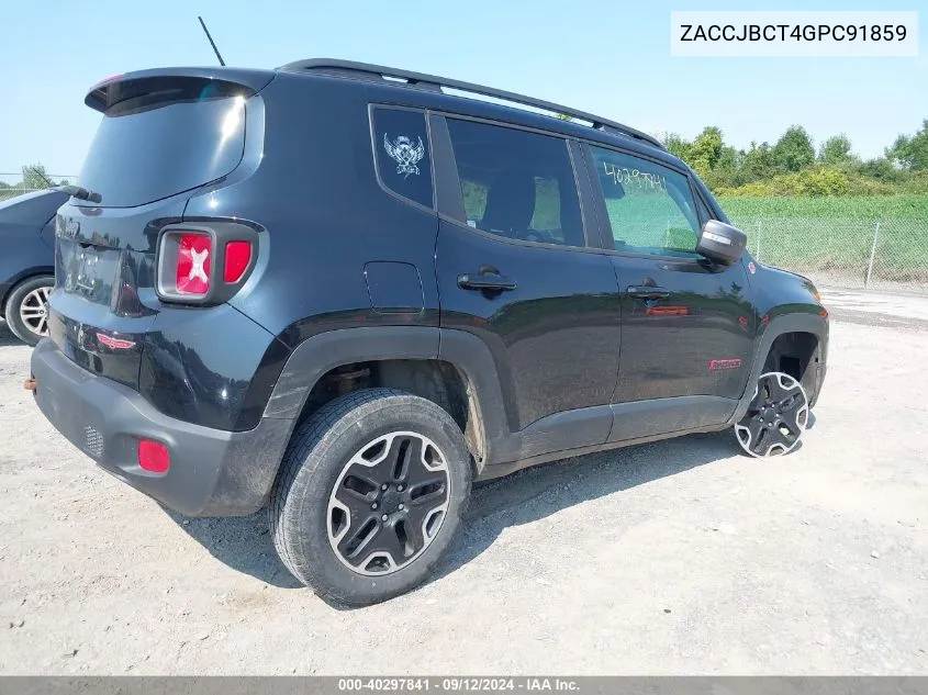 ZACCJBCT4GPC91859 2016 Jeep Renegade Trailhawk