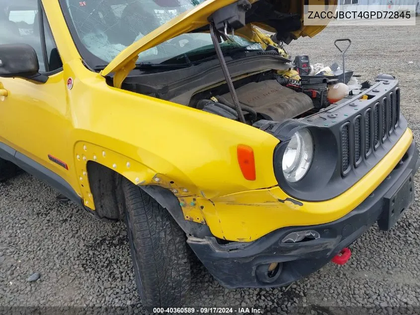 ZACCJBCT4GPD72845 2016 Jeep Renegade Trailhawk