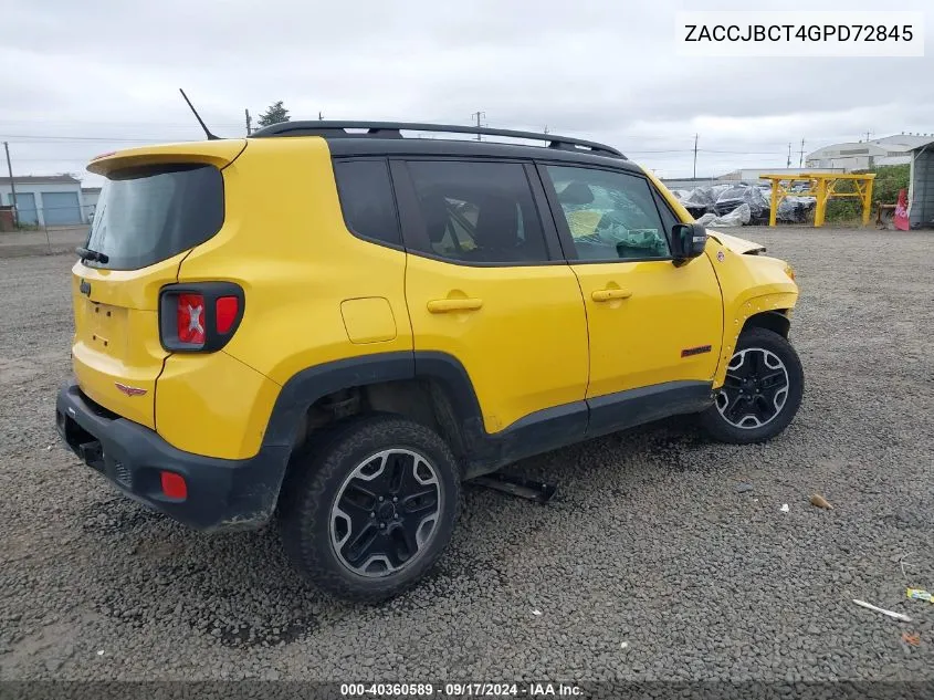 ZACCJBCT4GPD72845 2016 Jeep Renegade Trailhawk