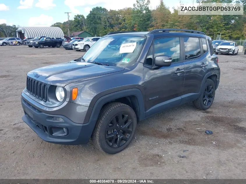 ZACCJBBT0GPD63769 2016 Jeep Renegade Justice