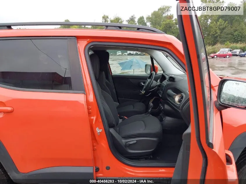 ZACCJBBT8GPD79007 2016 Jeep Renegade Latitude