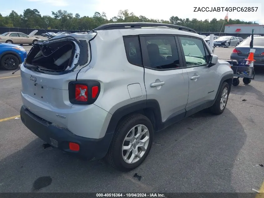 ZACCJABT4GPC62857 2016 Jeep Renegade Latitude