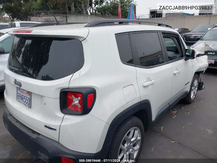 ZACCJABB9HPG39837 2017 Jeep Renegade Latitude Fwd