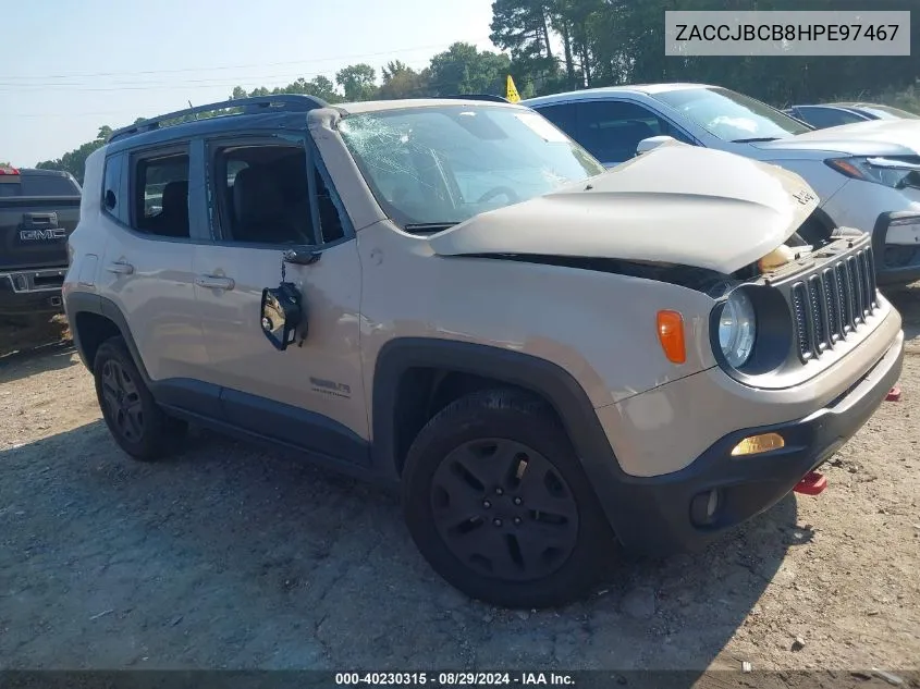 ZACCJBCB8HPE97467 2017 Jeep Renegade Deserthawk 4X4