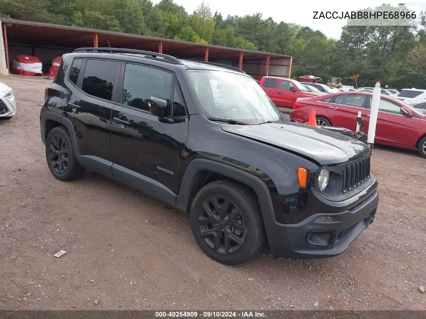 2017 Jeep Renegade Altitude Fwd VIN: ZACCJABB8HPE68966 Lot: 40254909