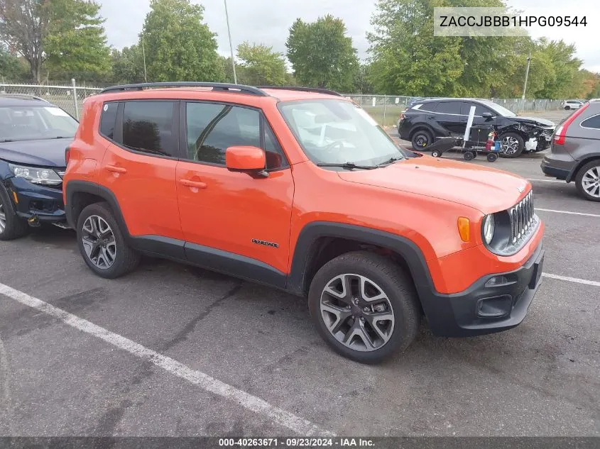 ZACCJBBB1HPG09544 2017 Jeep Renegade Latitude 4X4