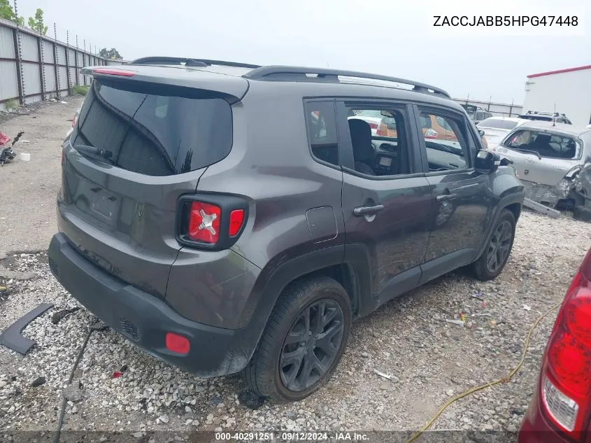 ZACCJABB5HPG47448 2017 Jeep Renegade Altitude Fwd