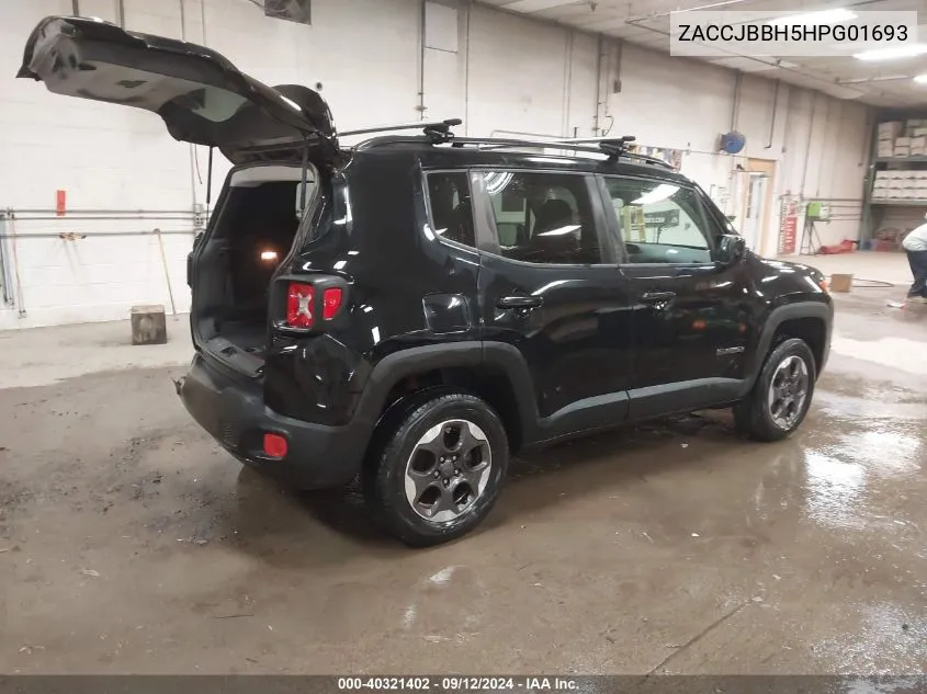 ZACCJBBH5HPG01693 2017 Jeep Renegade Latitude 4X4