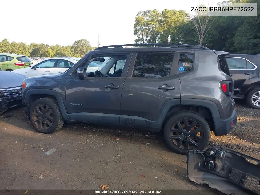 ZACCJBBB6HPE72522 2017 Jeep Renegade Latitude