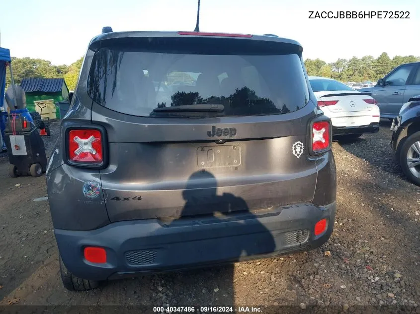 ZACCJBBB6HPE72522 2017 Jeep Renegade Latitude