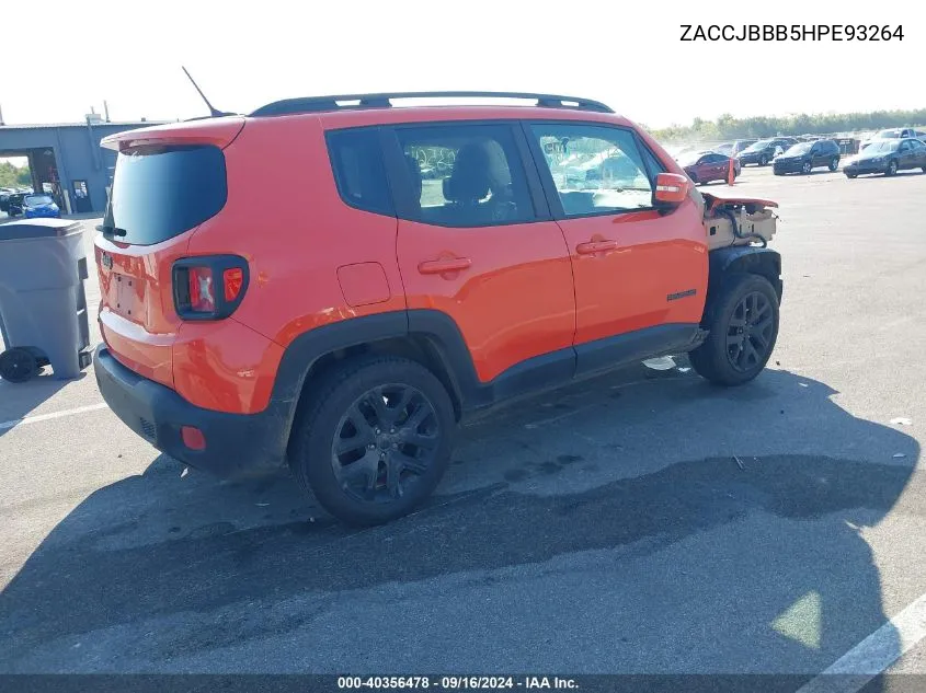 ZACCJBBB5HPE93264 2017 Jeep Renegade Altitude 4X4