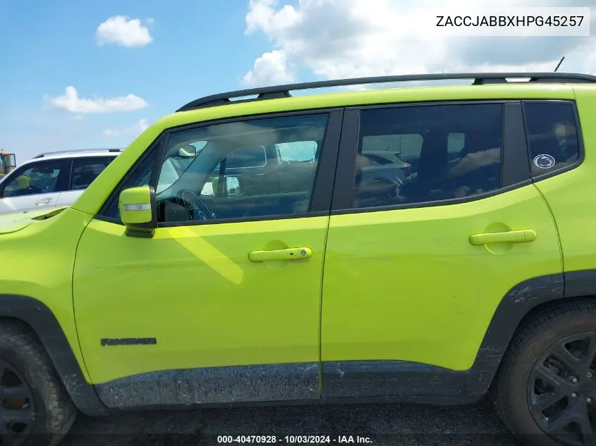 ZACCJABBXHPG45257 2017 Jeep Renegade Altitude Fwd