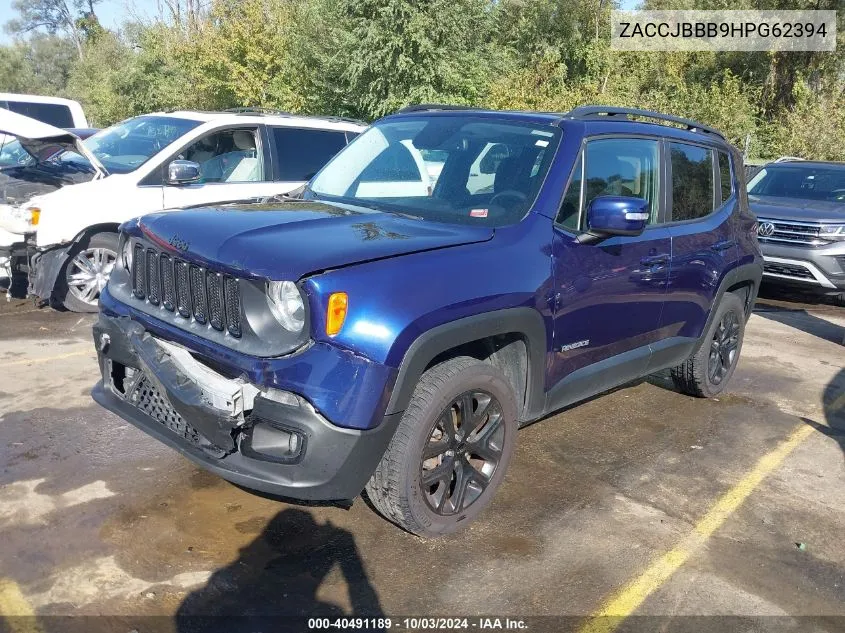 ZACCJBBB9HPG62394 2017 Jeep Renegade Altitude 4X4