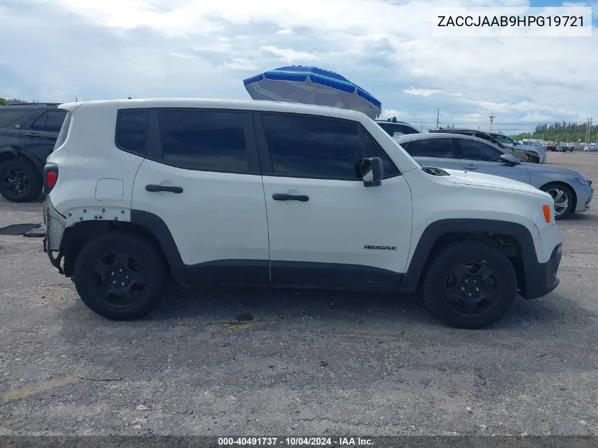 ZACCJAAB9HPG19721 2017 Jeep Renegade Sport Fwd