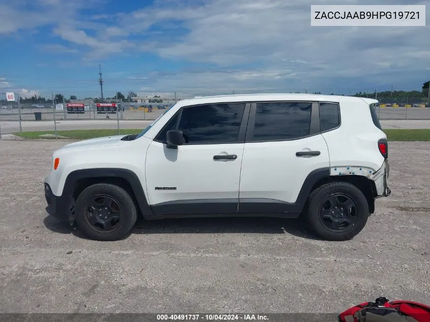 ZACCJAAB9HPG19721 2017 Jeep Renegade Sport Fwd