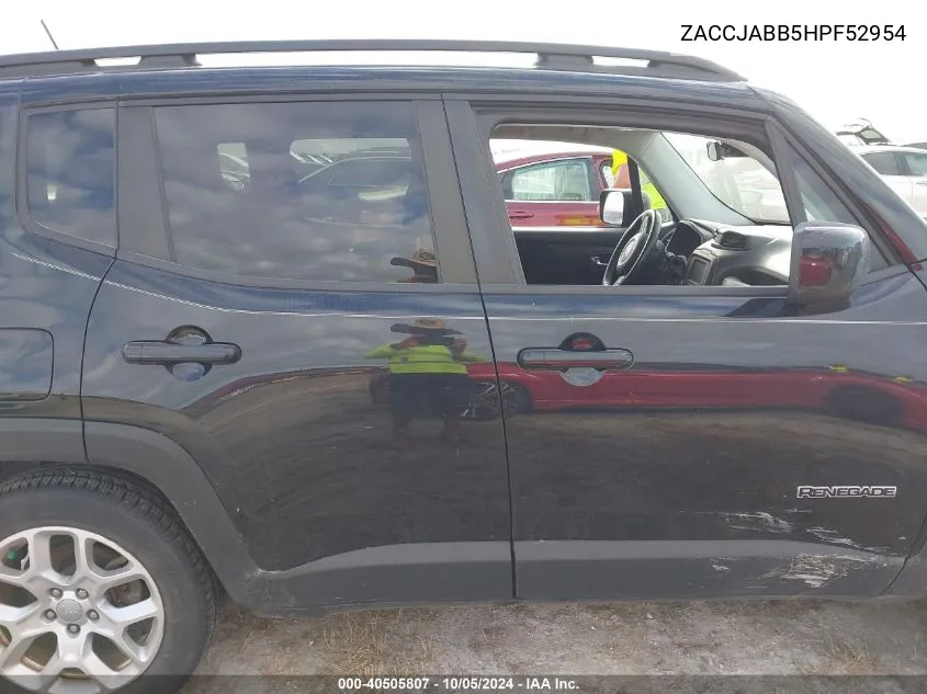 ZACCJABB5HPF52954 2017 Jeep Renegade Latitude