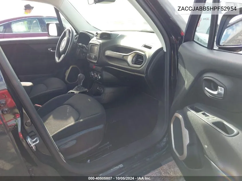 ZACCJABB5HPF52954 2017 Jeep Renegade Latitude