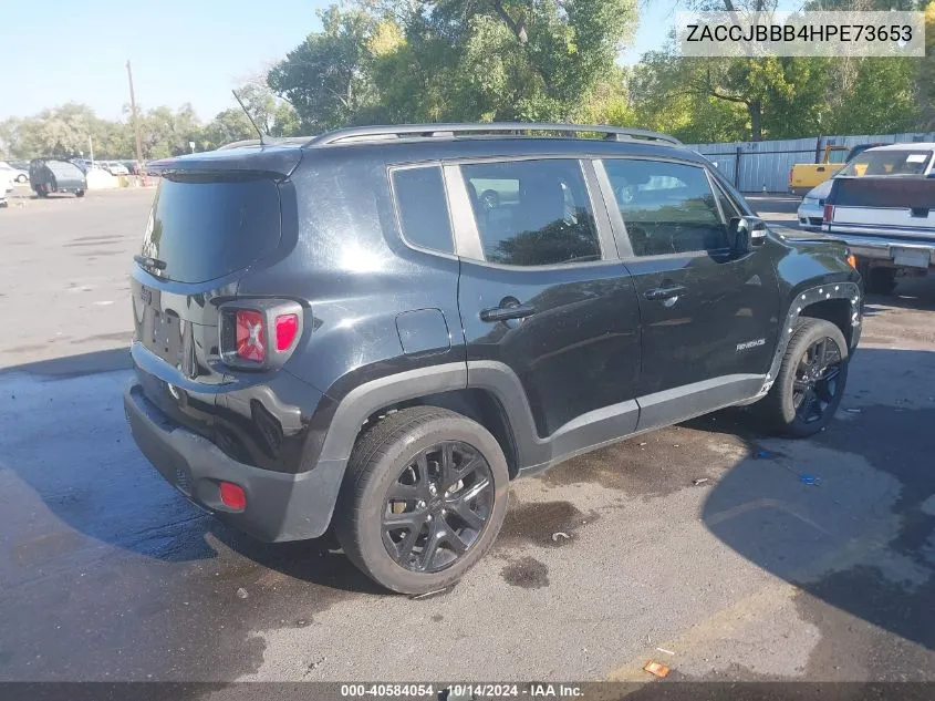 2017 Jeep Renegade Altitude 4X4 VIN: ZACCJBBB4HPE73653 Lot: 40584054