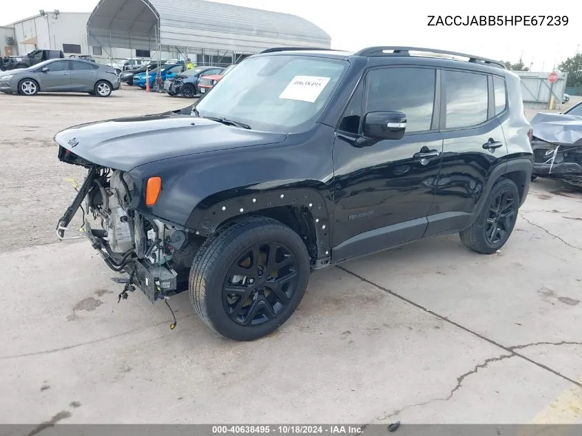 ZACCJABB5HPE67239 2017 Jeep Renegade Altitude Fwd