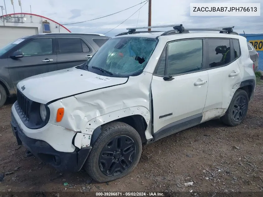 2018 Jeep Renegade Upland Edition 4X4 VIN: ZACCJBAB7JPH76613 Lot: 39286871