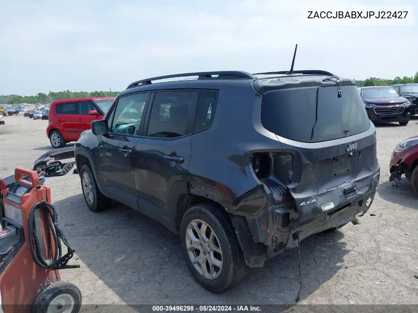 ZACCJBABXJPJ22427 2018 Jeep Renegade Sport 4X4