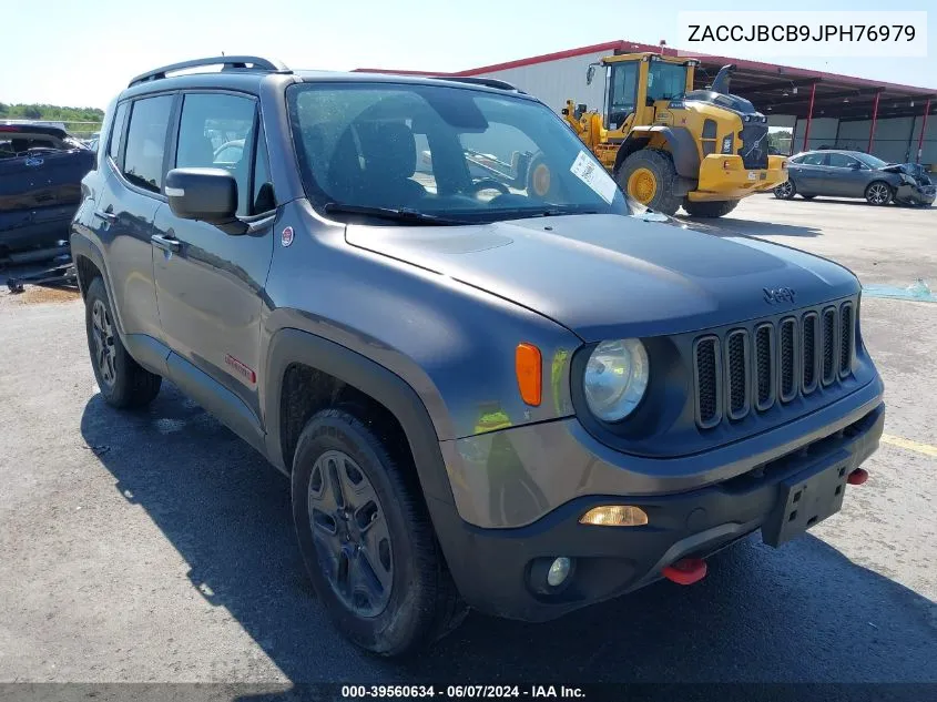 2018 Jeep Renegade Trailhawk 4X4 VIN: ZACCJBCB9JPH76979 Lot: 39560634